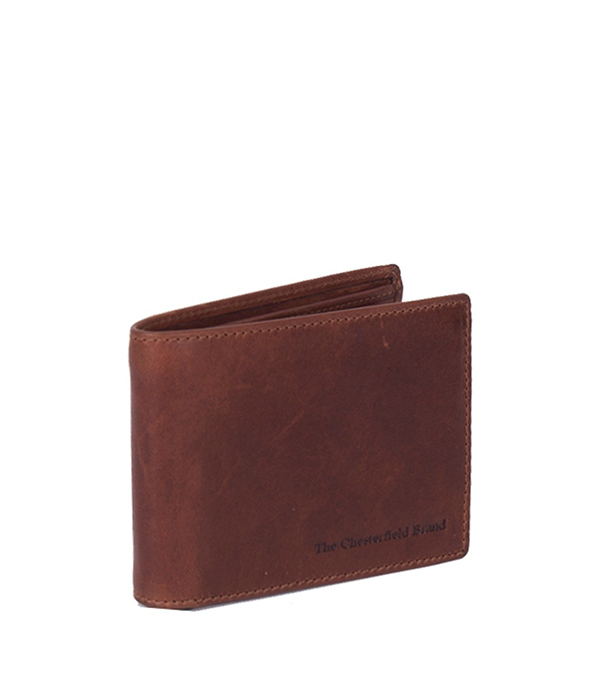THE CHESTERFIELD BRAND – Leather wallet Marvin – COGNAC