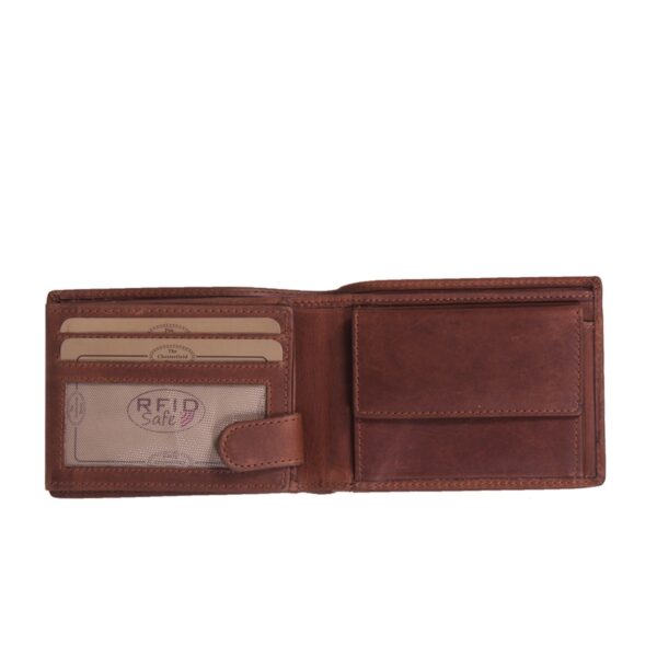 chesterfield leather wallet cognac marvin 1
