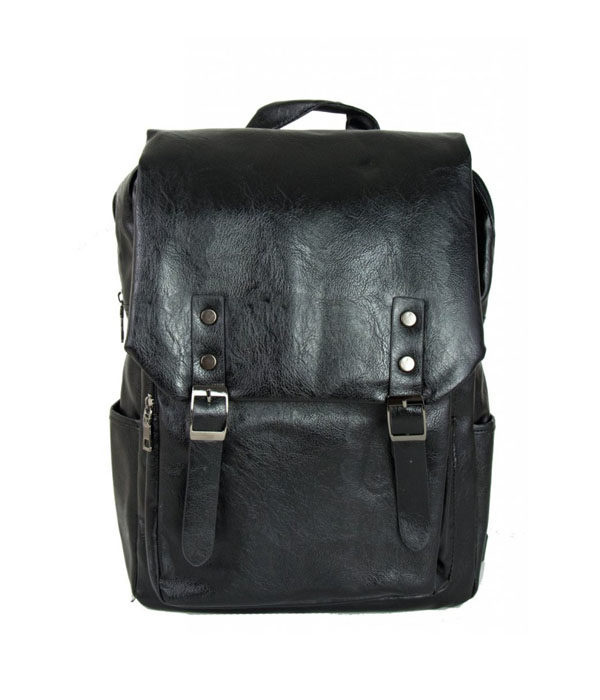 men backpack vintage black