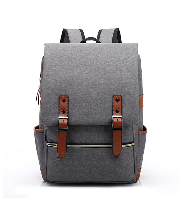 City laptop backpack – grey