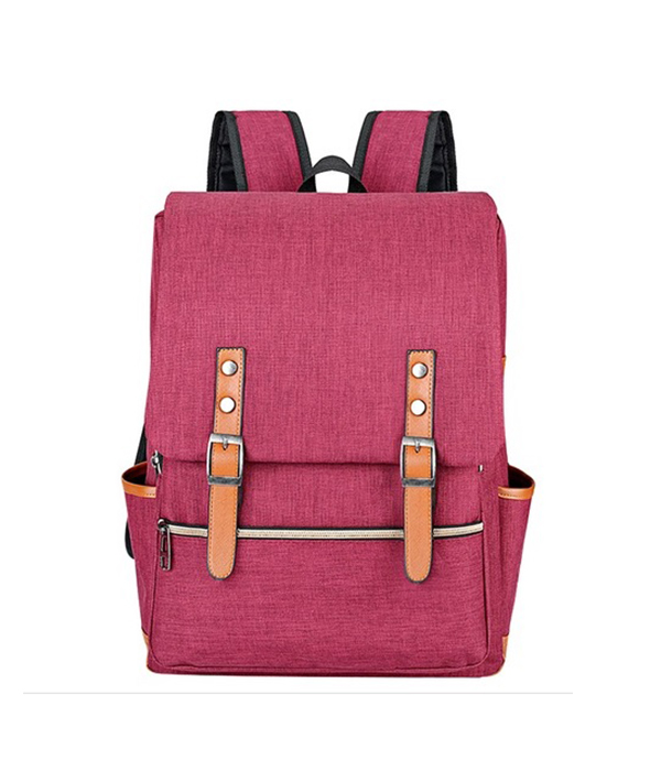 City laptop backpack – red