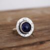 Lapis Lazuli Ring, handmade, Sterling Silver Rings, Midnight Blue Lapis Ring, Lapis Ring, Libra Gemstone Ring 5