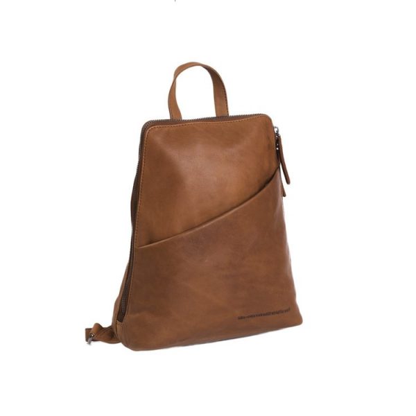 the chestefield brand leather backpack cognac claire e1629208860183