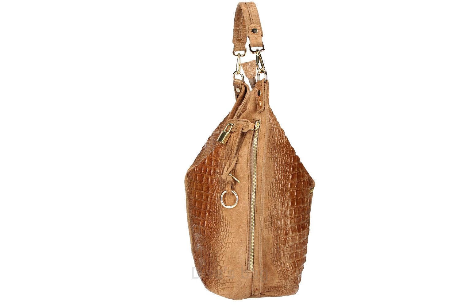 γυναικεία τσάντα leather bag luisa s6983 brown 1