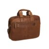 The Chesterfield Brand Leather Laptop Bag Cognac Seth c