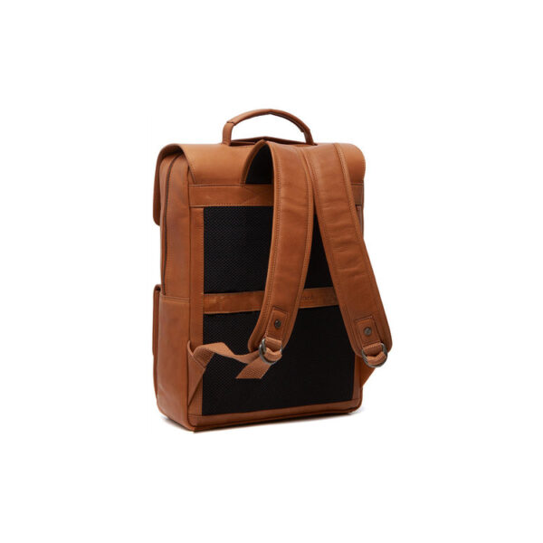 leather backpack cognac malta chesterfield brand δερμάτινος σάκος πλάτης ε