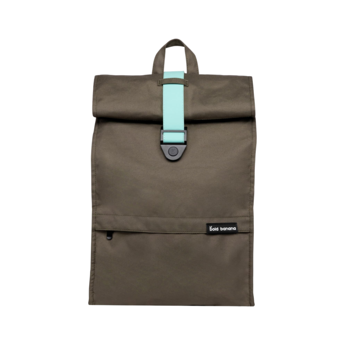 Bold Banana Rolltop Laptop Backpack – Green cosmo