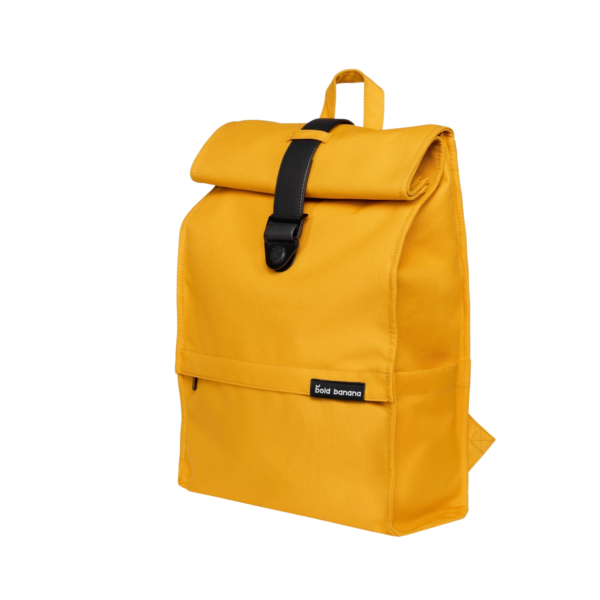Bold Banana Rolltop Laptop Backpack Yellow beetle b