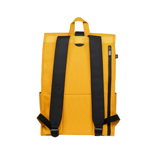 Bold Banana Rolltop Laptop Backpack Yellow beetle c