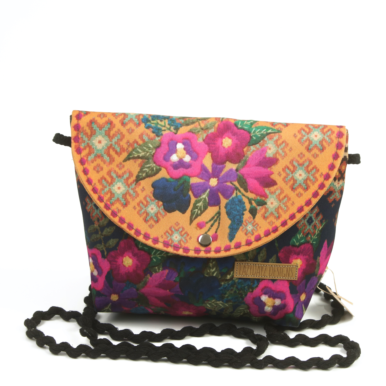 LazyDayz Designs Crossbody bag γυναικεία τσάντα χιαστί χειροποίητη na01