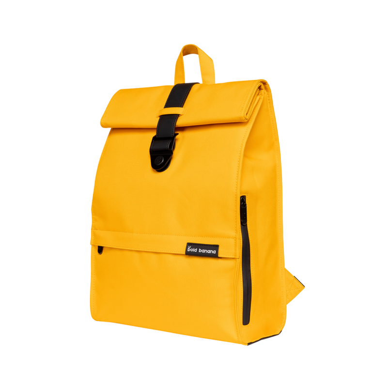 Bold Banana Envelope Laptop Backpack yellow beetle d