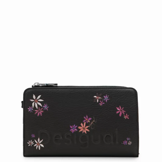 Desigual Large floral wallet 23WAYP12 2000 1 γυναικείο πορτοφόλι a