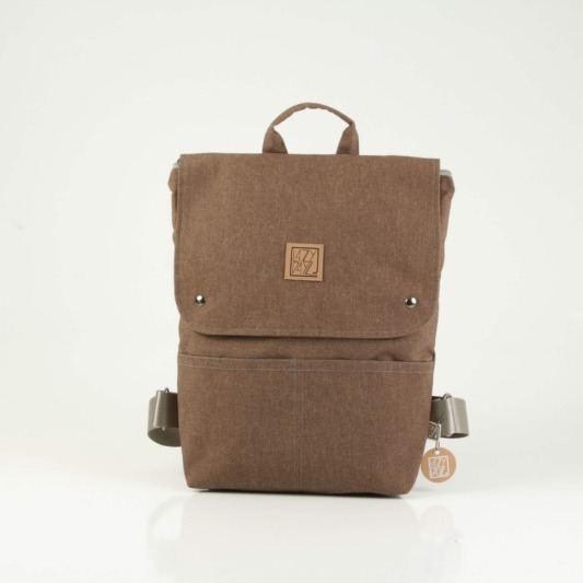 LazyDayz Designs Anemos Coffee Σακίδιο BB1013 χειροποιητο backpack.jpg b