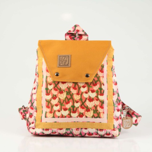 LazyDayz-Designs-Nephele-Poppies-Σακίδιο-BB0305-χειροποίητο-backpack