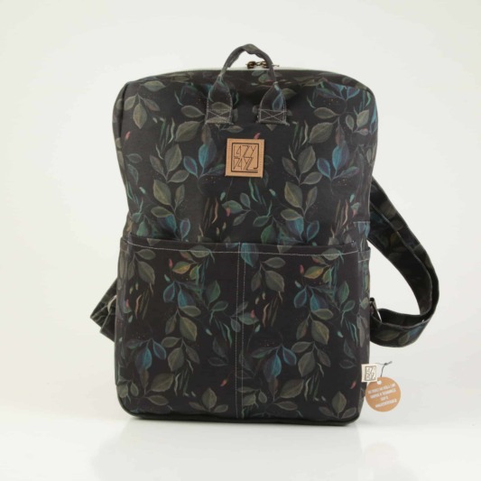 LazyDayz-Designs-Vicky-Nightflowers-Σακίδιο-BB0902-χειροποίητο-backpack