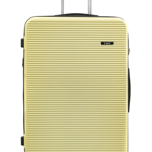 Explorer Βαλίτσα Μεγάλη κίτρινη ABS 8063 luggage large size suitcase yellow