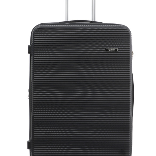 Explorer Βαλίτσα Μεγάλη μαύρη ABS 8063 luggage large size suitcase black