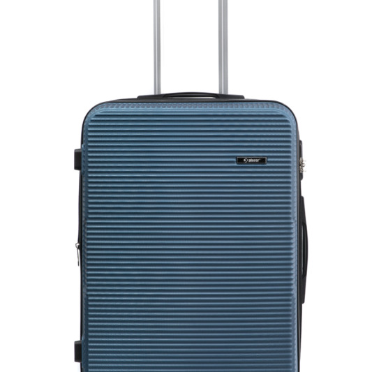 Explorer Βαλίτσα Μεσαία Mπλε ABS 8063 luggage medium size suitcase Denim Blue