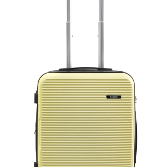 Explorer βαλίτσα μικρή χειραποσκευή καμπίνας κίτρινο 8063 cabin luggage suitcase yellow