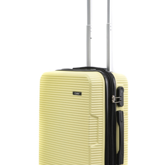 Explorer βαλίτσα μικρή χειραποσκευή καμπίνας κίτρινο 8063 cabin luggage suitcase yellow a