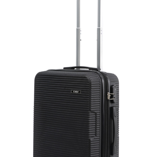 Explorer βαλίτσα μικρή χειραποσκευή καμπίνας μαύρο 8063 cabin luggage suitcase black a