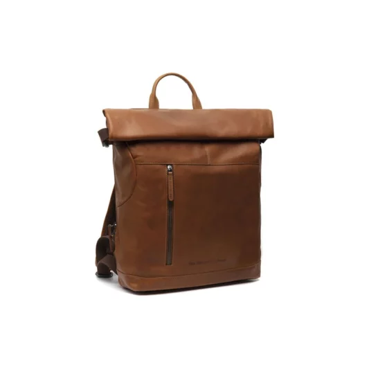 chesterfield brand leather backpack cognac liverpool